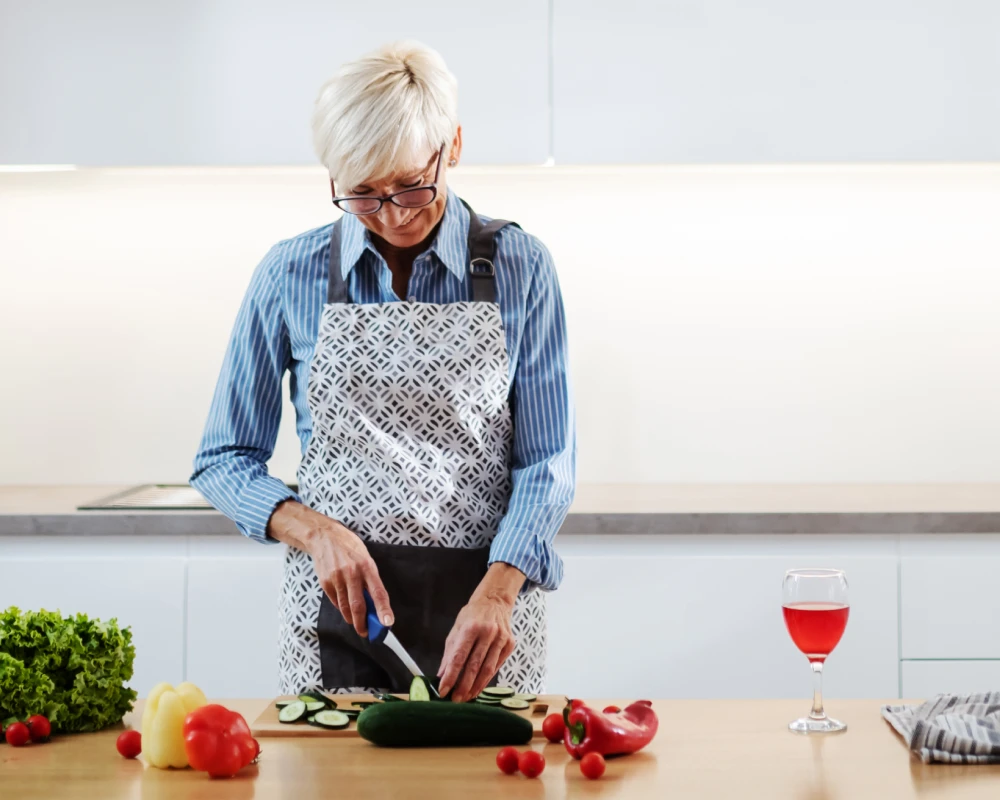 small rolling kitchen cart