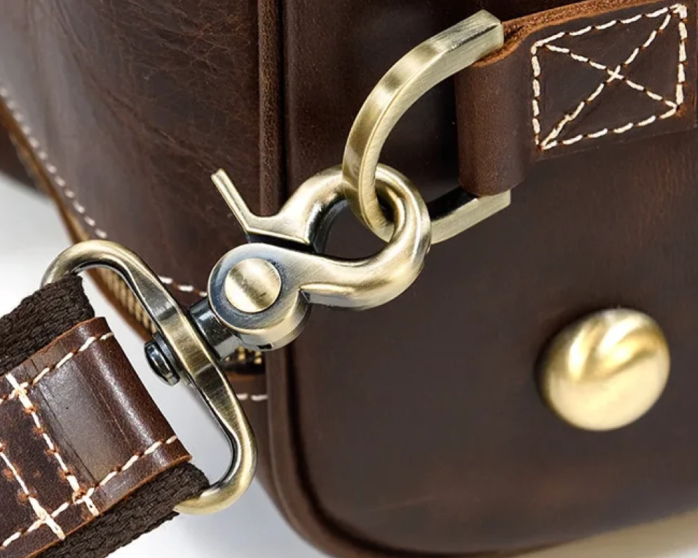 leather carry on duffel bag